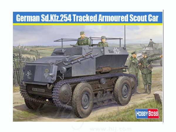 Hobby Boss 1/35 German Sd.Kfz.254 Tracked Armoured Scout Car | 6939319224910
