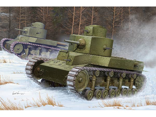 Hobby Boss 1/35 Soviet T-24 Medium Tank | 6939319224934