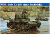 Hobby Boss 1/35 Soviet T-26 Light Infantry Tank Mod.1931 | 6939319224941