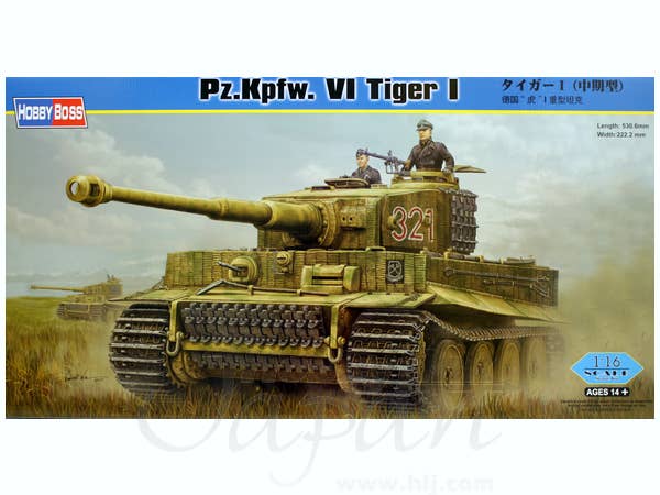Hobby Boss 1/16 Pz.Kpfw.VI Tiger 1 Middle Production | 6939319226013