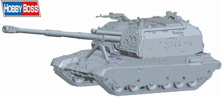 Hobby Boss 1/72 2S19-M2 Self-propelled Howitzer | 6939319229281