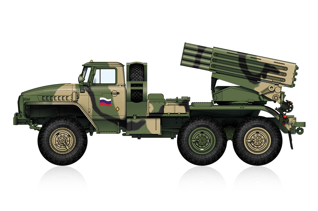 Hobby Boss 1/72 Russian BM-21 Grad Late Version | 6939319229328