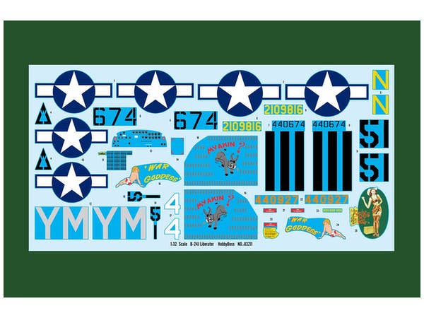 Hobby Boss 1/32 B-24J Liberator | 6939319232113
