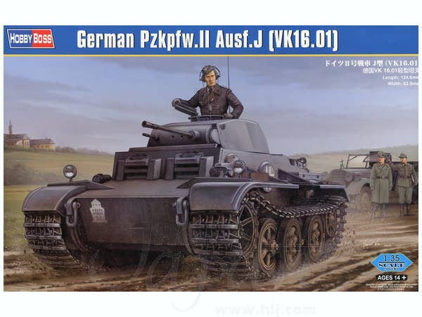 Hobby Boss 1/35 German PzKpfw.II Ausf.J (VK1601) | 6939319238030
