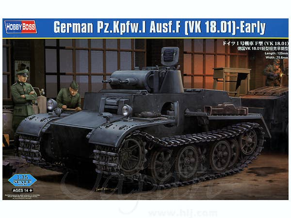 Hobby Boss 1/35 German Pzkpfw.I Ausf.F (VK1801) - early | 6939319238047