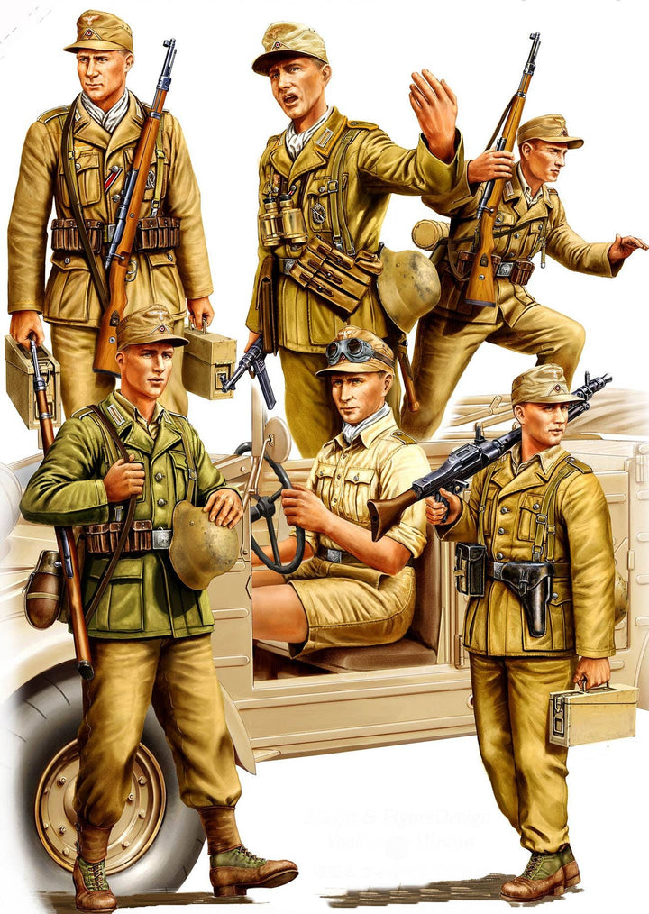 Hobby Boss 1/35 German Africa Corps | 6939319244109
