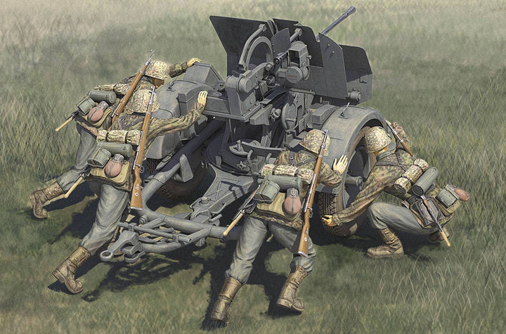 Hobby Boss 1/35 German 20mm Flak 38 crews | 6939319244185