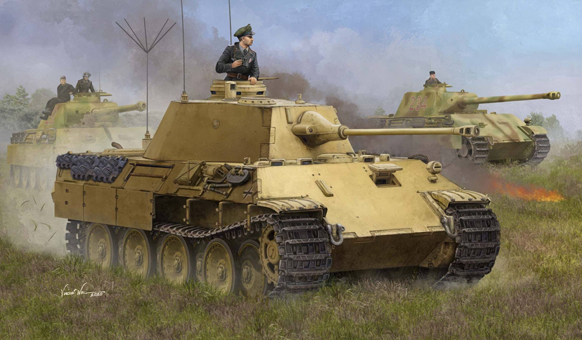 Hobby Boss 1/35 German PZ.BeobWG V Ausf.A Tank | 6939319245342