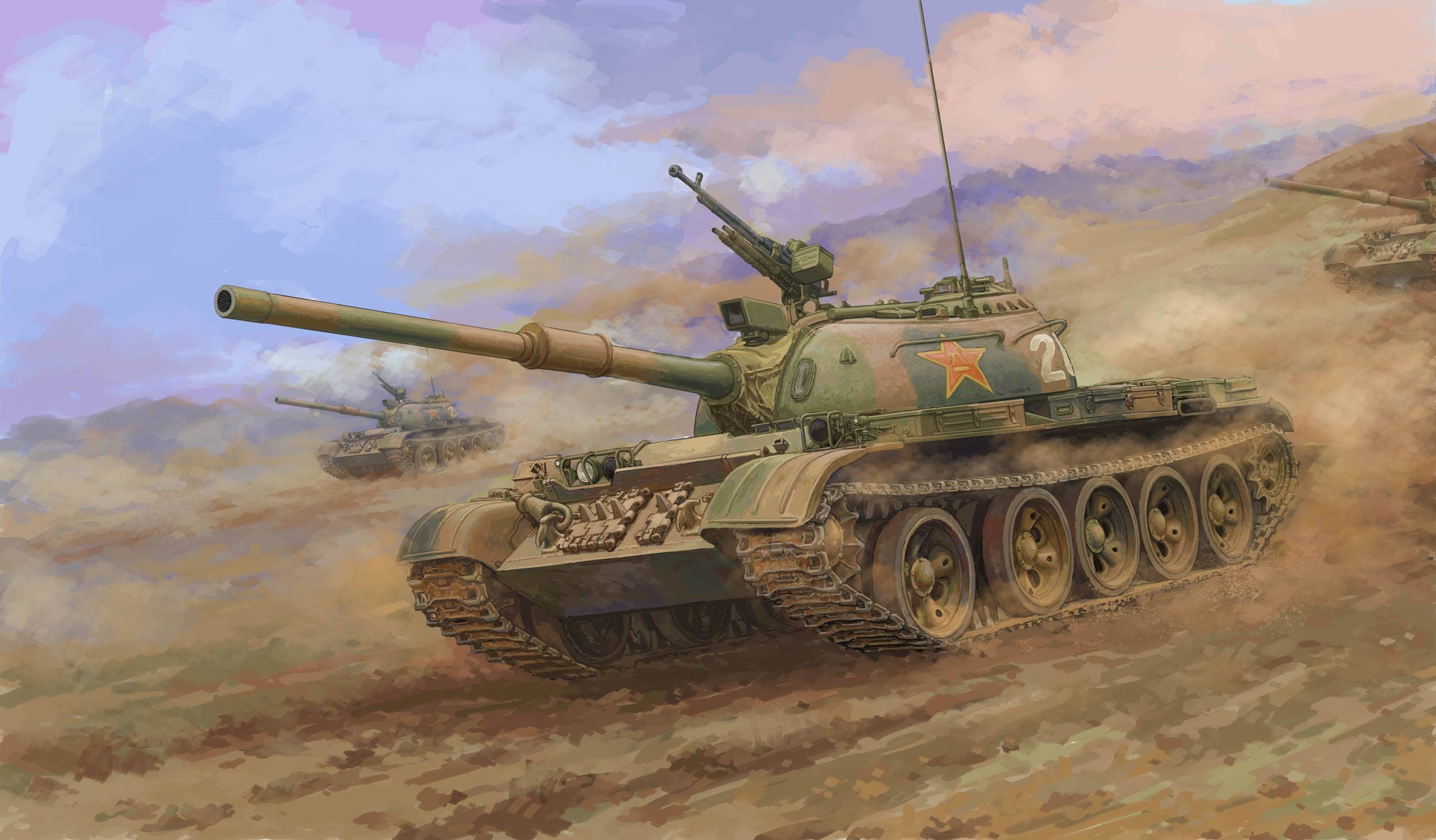 Hobby Boss 1/35 PLA 59-2 Medium Tank | 6939319245403