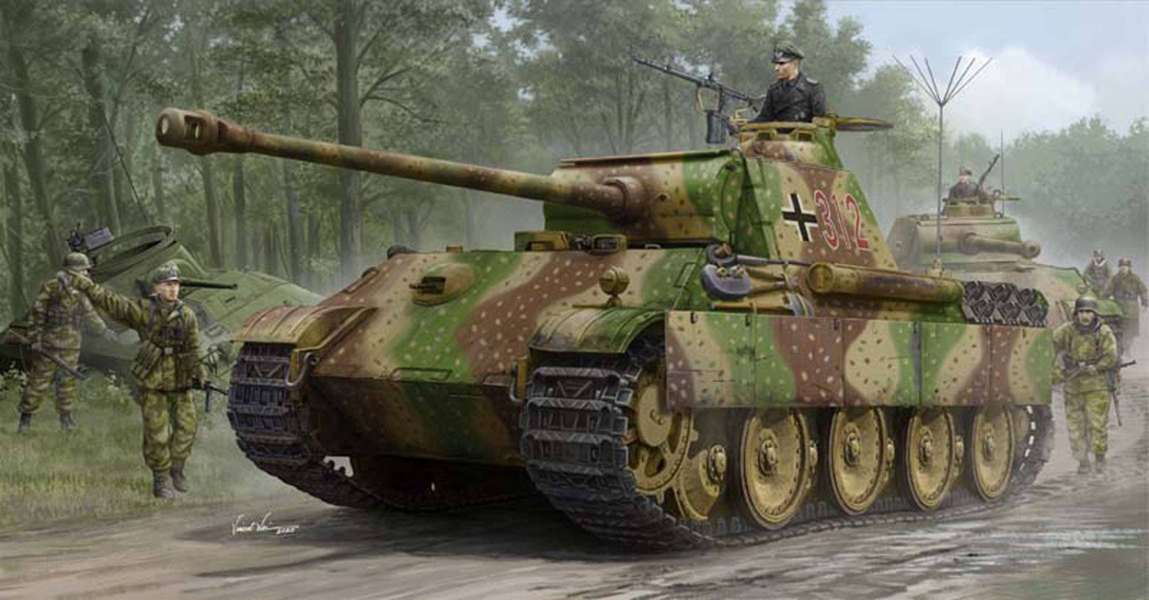 Hobby Boss 1/35 German Sd.Kfz.171 Panther Ausf.G - Early Version | 6939319245519
