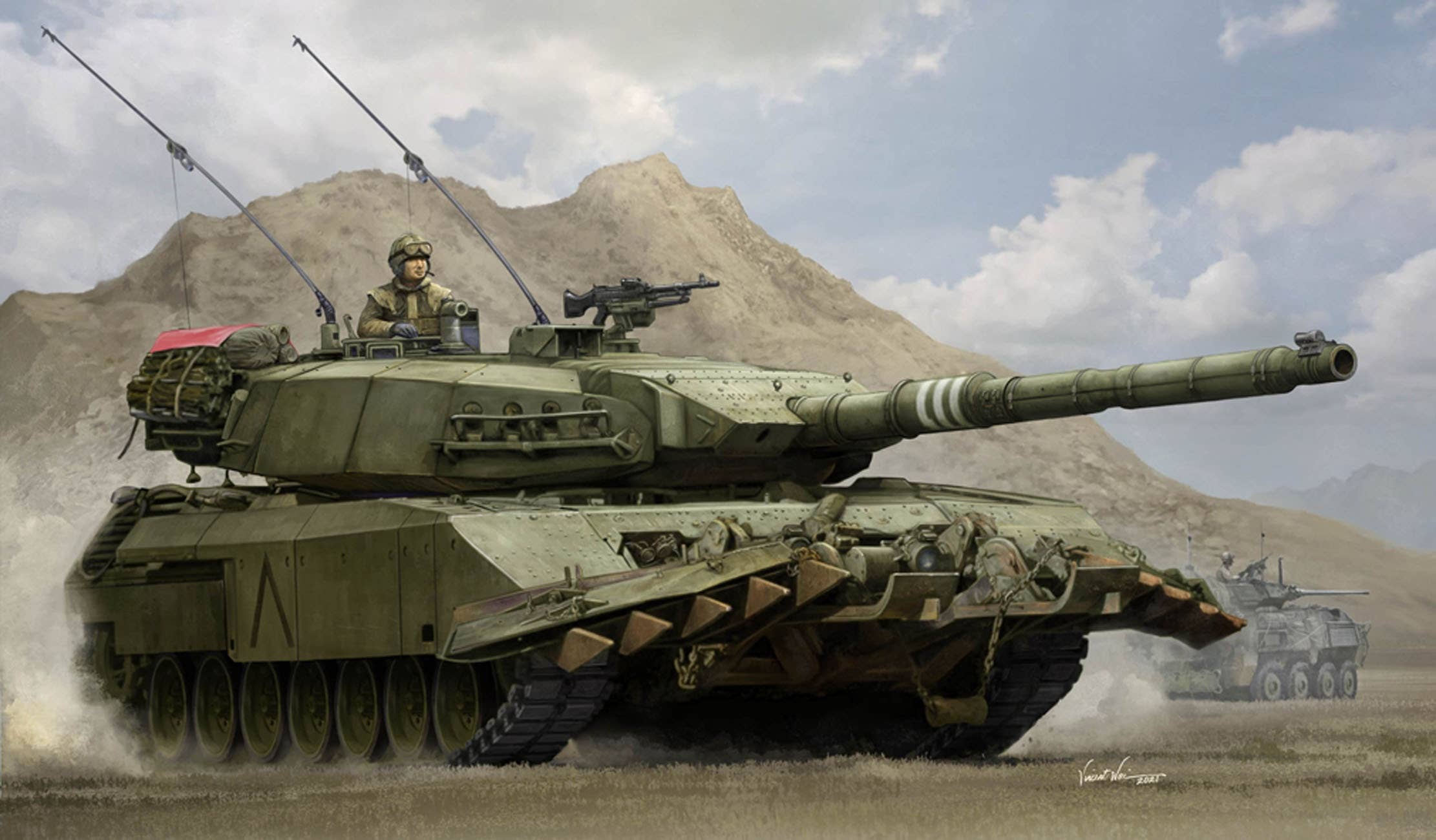 Hobby Boss 1/35 Leopard C2 MEXAS with TWMP | 6939319245571