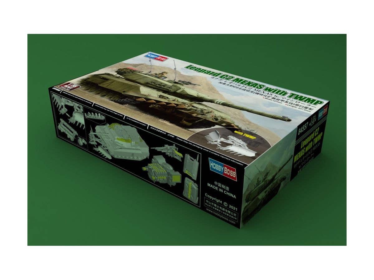 Hobby Boss 1/35 Leopard C2 MEXAS with TWMP | 6939319245571