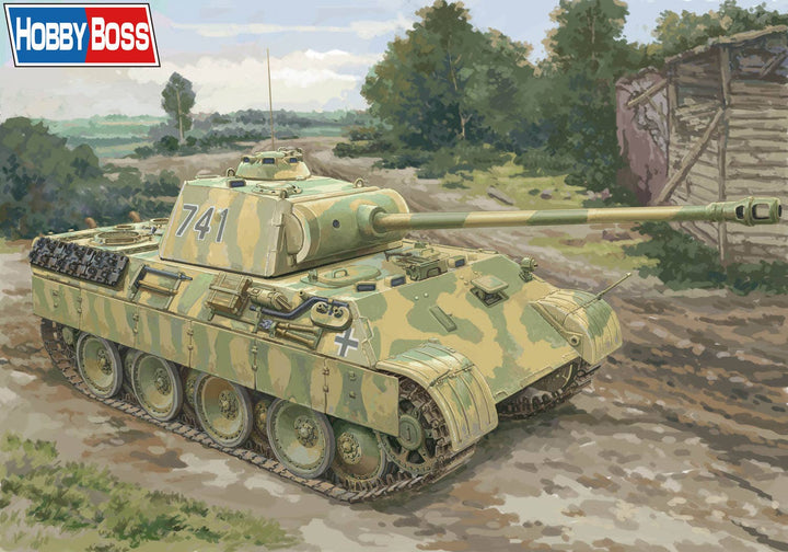 Hobby Boss 1/48 German Sd.Kfz.171 PzKpfw Ausf A "Panther" Medium Tank | 6939319248305