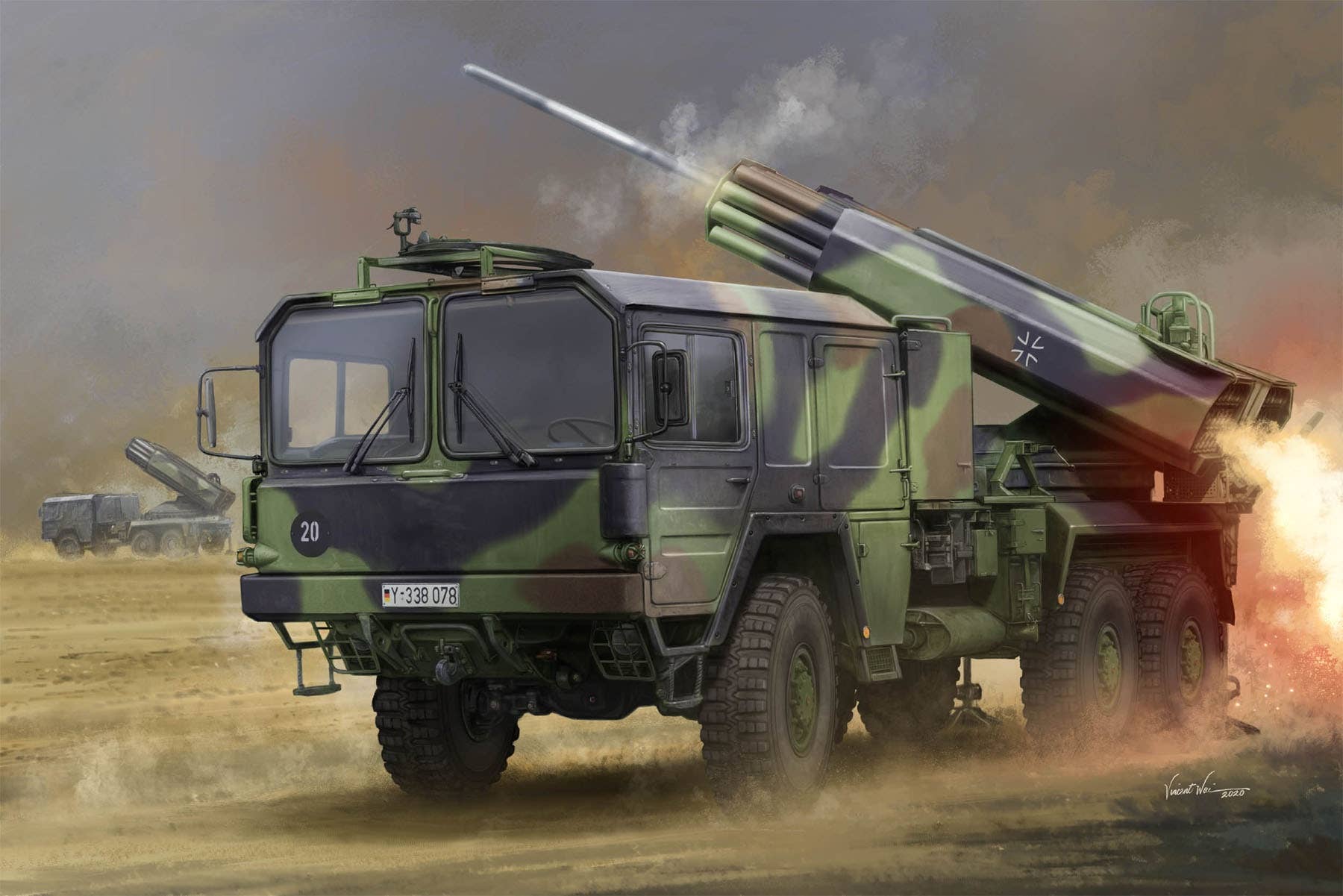 Hobby Boss 1/35 LKW 7t mil gl LARS2 | 6939319255211