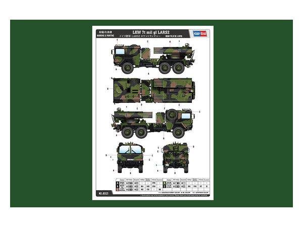 Hobby Boss 1/35 LKW 7t mil gl LARS2 | 6939319255211