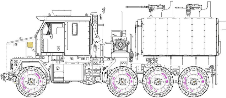 Hobby Boss 1/35 M1070 Gun Truck | 6939319255259