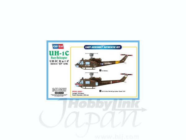 Hobby Boss 1/48 UH-1C Huey Helicopter | 6939319258038