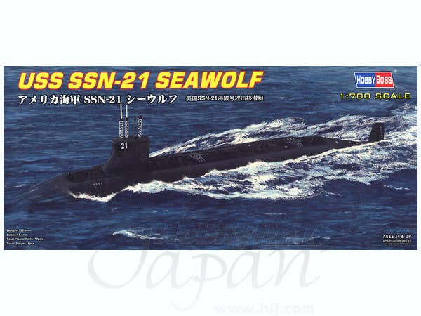 Hobby Boss 1/700 SSN-21 Seawolf Attack Submarine | 6939319270030