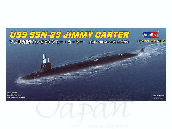Hobby Boss 1/700 SSN-23 JIMMY CARTER ATTACK SUBMARINE | 6939319270047