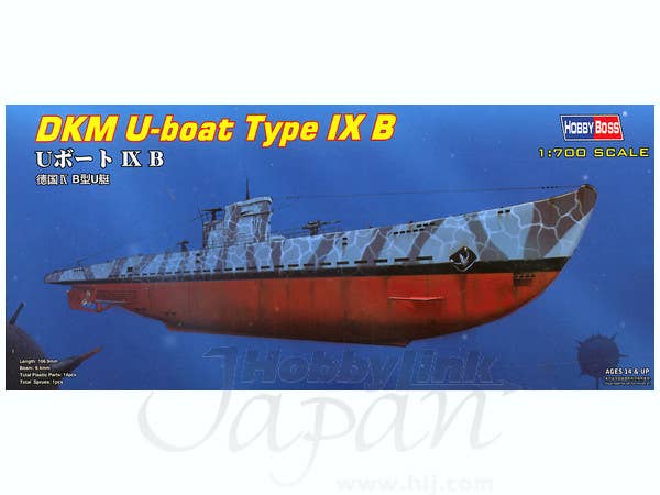 Hobby Boss 1/700 DKM U-Boat Type B | 6939319270061