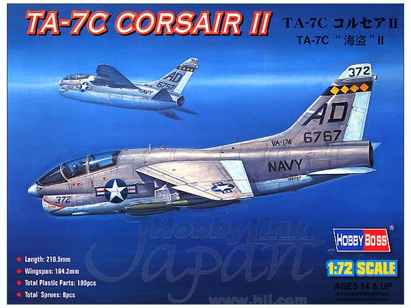 Hobby Boss 1/72 TA-7C Corsair II | 6939319272096