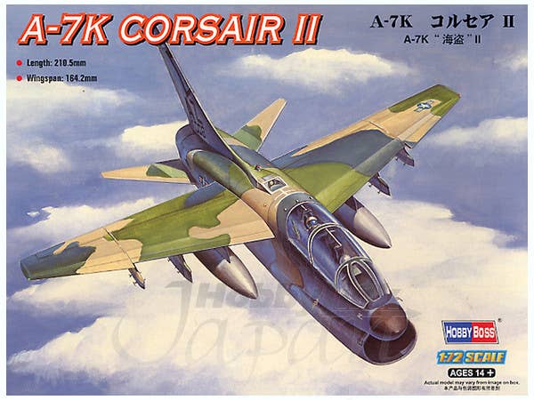 Hobby Boss 1/72 A-7K Corsair II | 6939319272126