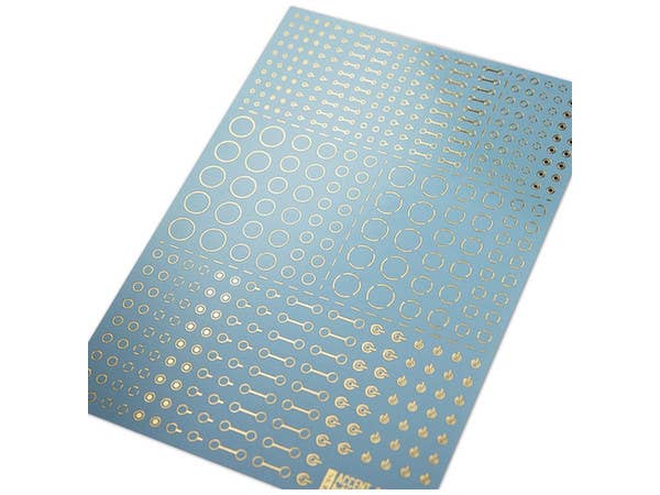 HiQ Parts Accents Decal A Foil Gold (1pc) | 4573211373189