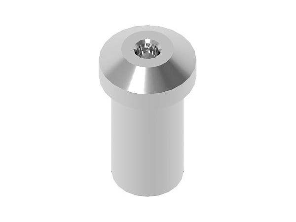 HiQ Parts BL Rivet 0.65mm Silver(50pcs) | 4573211374735