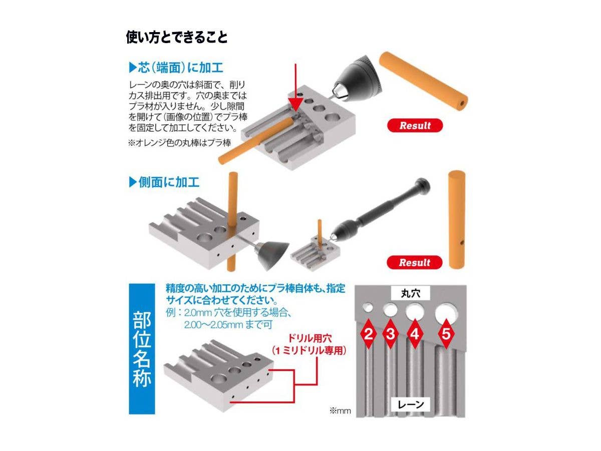 HiQ Parts Center Driller (1pc) | 4573211374056