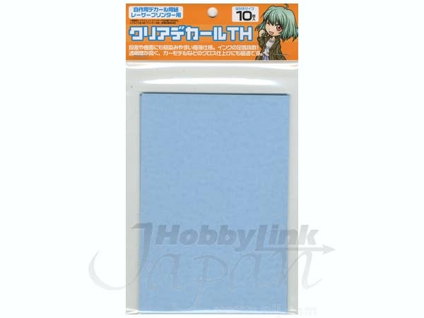 HiQ Parts Clear Decal TH Postcard Size 100x148mm (10pcs) | 4582370704246