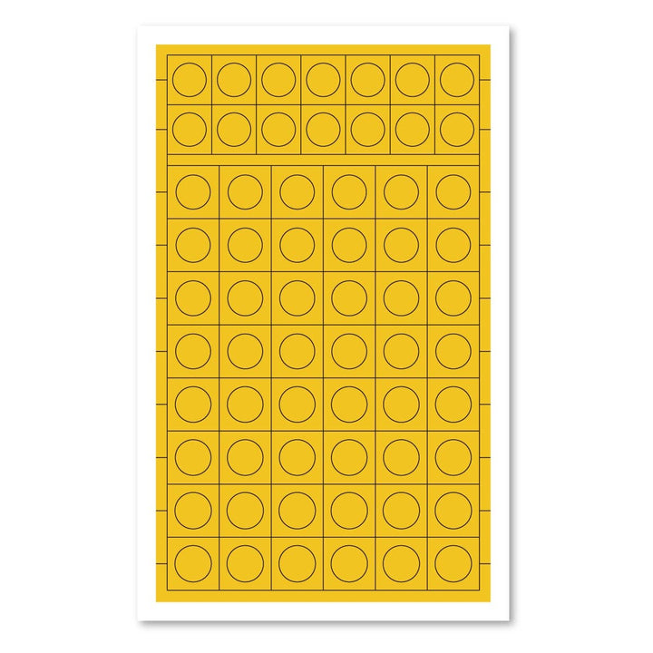 HiQ Parts Precut Circle Masking Sticker 4L (9.0 - 9.8mm) (1 pc) | 4573211375985