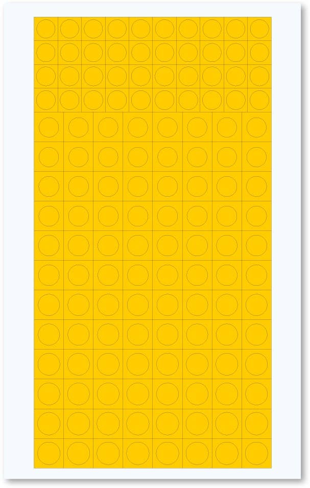 HiQ Parts Pre-cut Circular Masking XL (6.2 to 7.6mm) (1pc) | 4573211374452