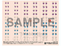 HiQ Parts Custom Eye Decal 1/12 1-B (1pc) | 4582370706967
