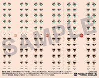 HiQ Parts Custom Eye Decal 1/12 10-B (1pc) | 4573211372205