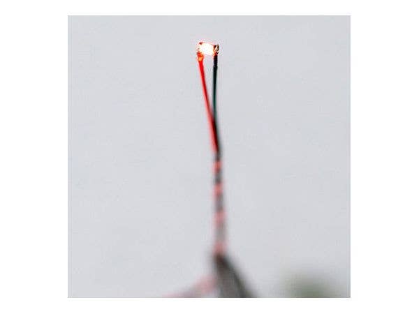 HiQ Parts One Touch LED Series 2 - Wired Ultra Small LED Lamp Red(2pcs) | 4573211374612