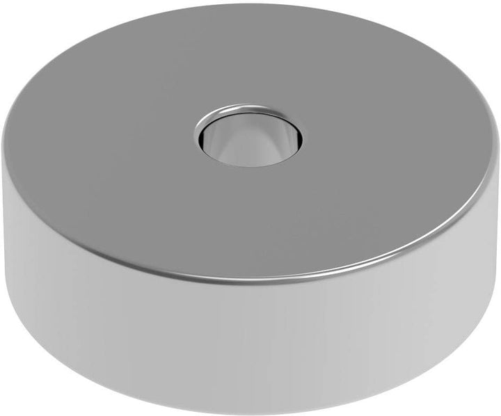 HiQ Parts Neodymium Magnet N52 Round Shape with Shaft Hole Diameter 6mm x Height 2mm (4pcs) | 4582370708589