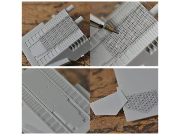 HiQ Parts Grid Sticker (8pcs) | 4582370700873