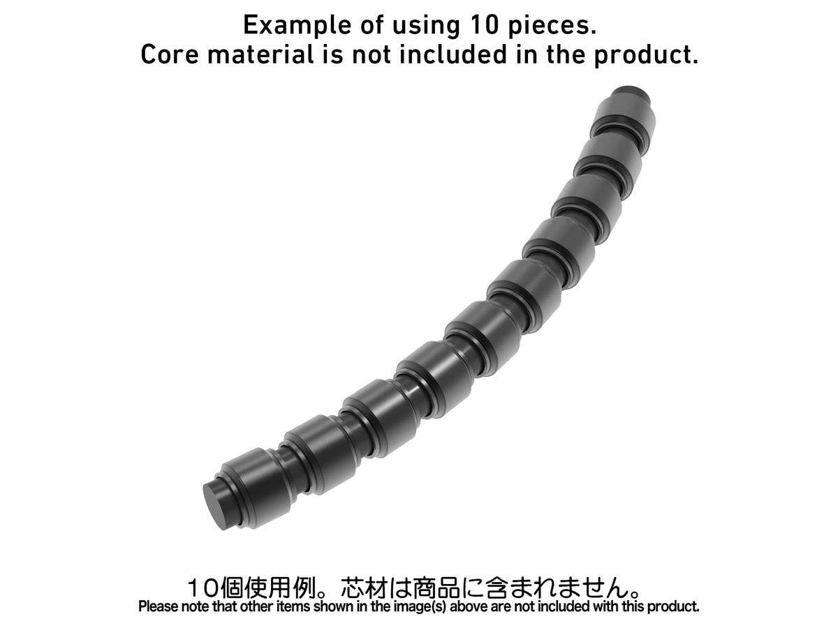 HiQ Parts NP Pipe Black M (20 pcs) | 4573211375824