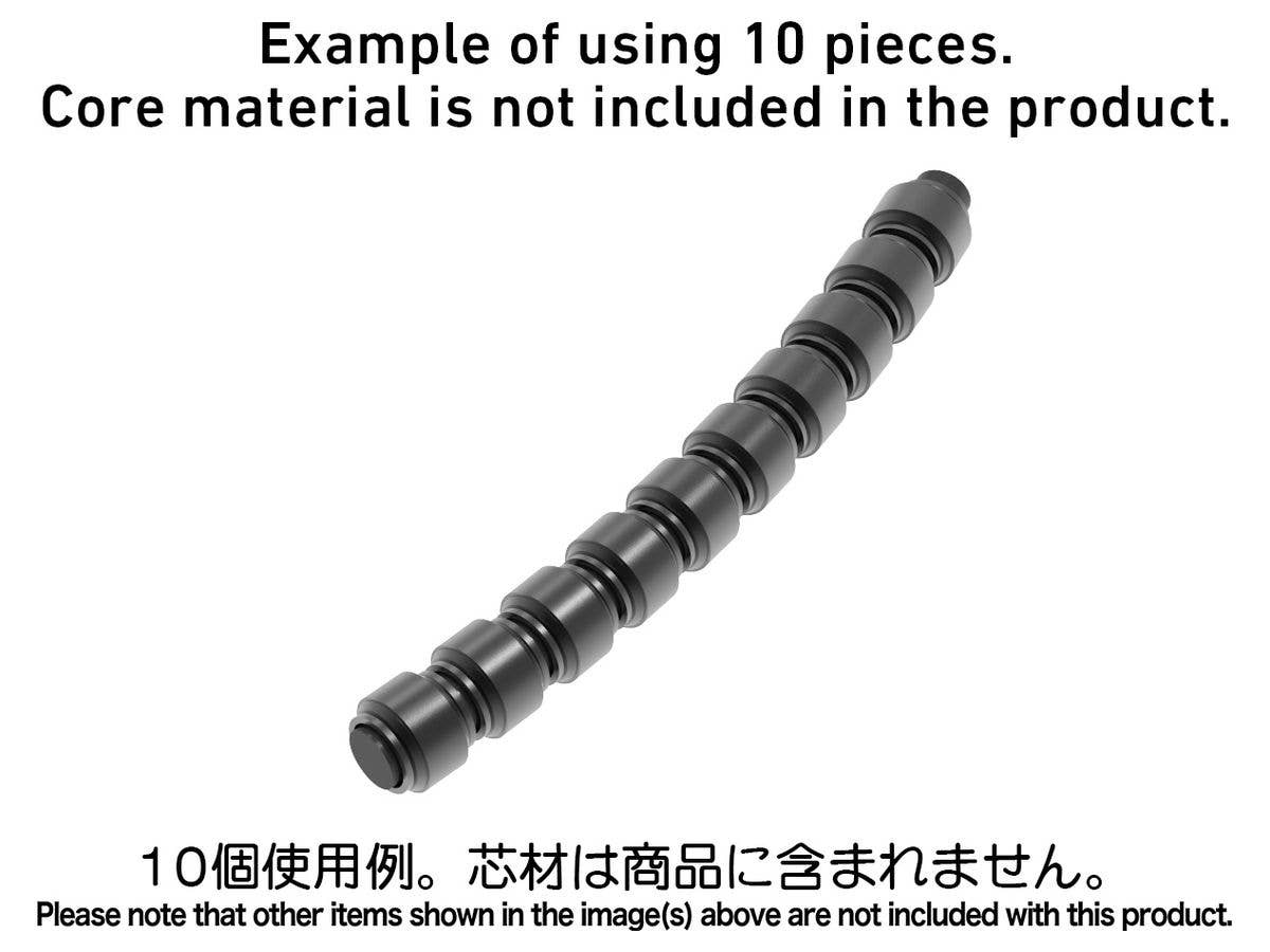 HiQ Parts NP Pipe Black S (20 pcs) | 4573211375794