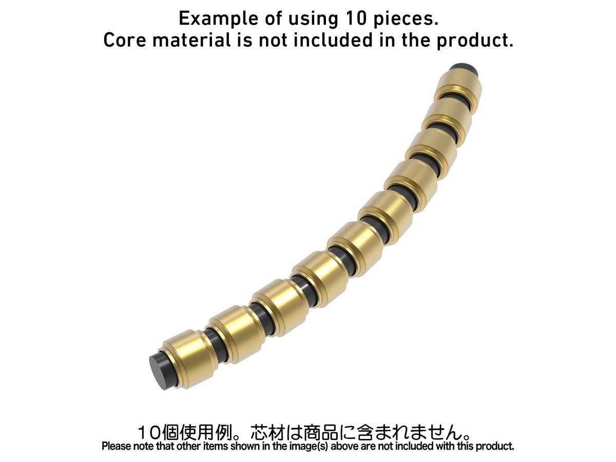 HiQ Parts NP Pipe Gold M (20 pcs) | 4573211375831