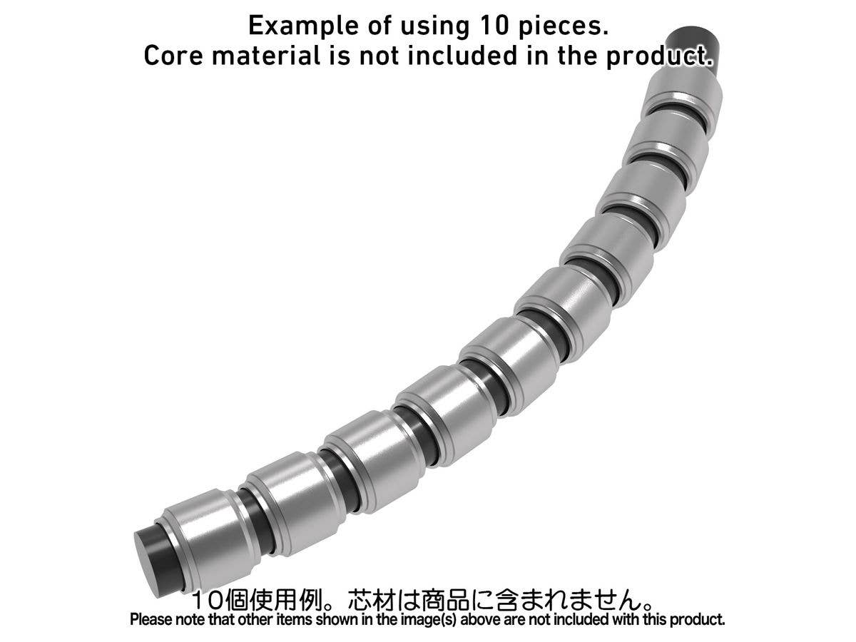 HiQ Parts NP Pipe Silver L (20 pcs) | 4573211375848