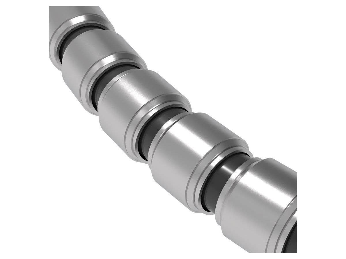 HiQ Parts NP Pipe Silver L (20 pcs) | 4573211375848