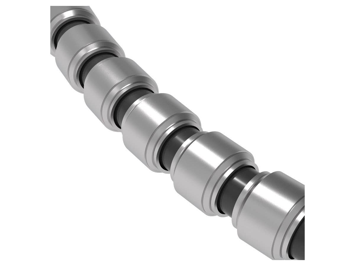 HiQ Parts NP Pipe Silver M (20 pcs) | 4573211375817