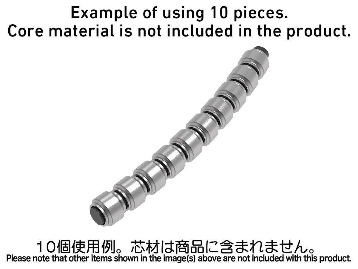 HiQ Parts NP Pipe Silver S (20 pcs) | 4573211375787