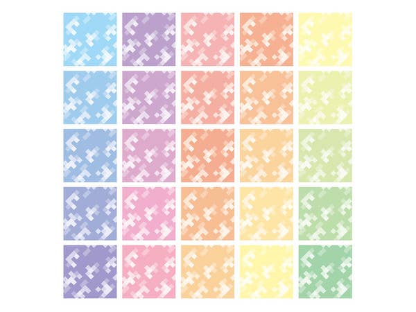 HiQ Parts Pixel Camouflage Decal 2 White (1pc) | 4573211373783
