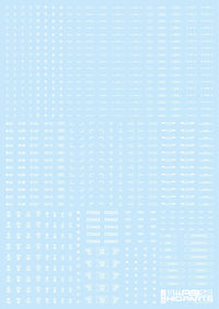 HiQ Parts 1/144 RB03 Caution Decal One Color White(1pc) | 4573211389715