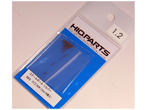 HiQ Parts Steel Ball 1.2mm (50pcs) | 4582370700699