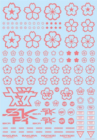 HiQ Parts Sakura Decal Pink (1pc) | 4573211389906