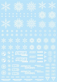 HiQ Parts Snow Decal White (1pc) | 4573211389913