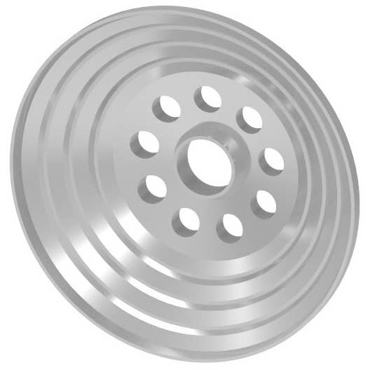 HiQ Parts STD Thruster Flat 10.0mm (2pcs) | 4573211374087